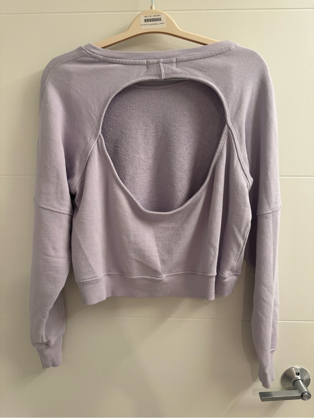 Daily Practice Open Back Pullover - Picture 3 of 5